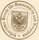 altes Vereinslogo historischer Verein Donauwörth ab 1901